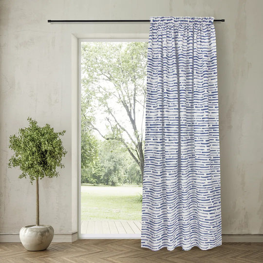 Tompkins Pencil Pleat/Slot Top Room Darkening Curtain