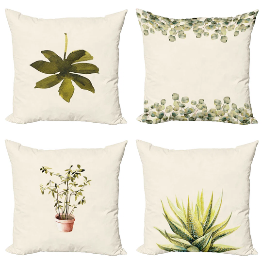 Hearl Indoor/Outdoor Floral Square Scatter Cushion Cover