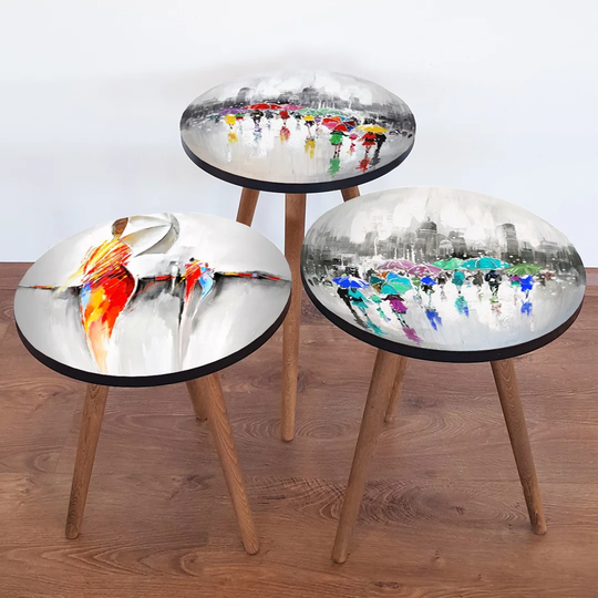 Bettye 3 Piece Nest of Tables