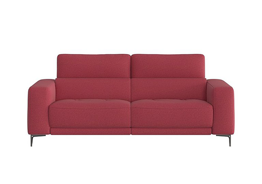 Adama 3 Seater Fabric Sofa - Red