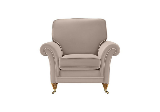 Parker Knoll - Burghley Leather Chair - Beige