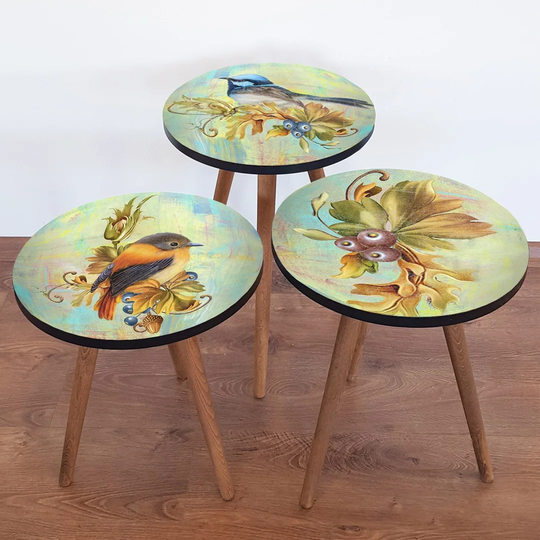 Tracie 3 Piece Nest of Tables