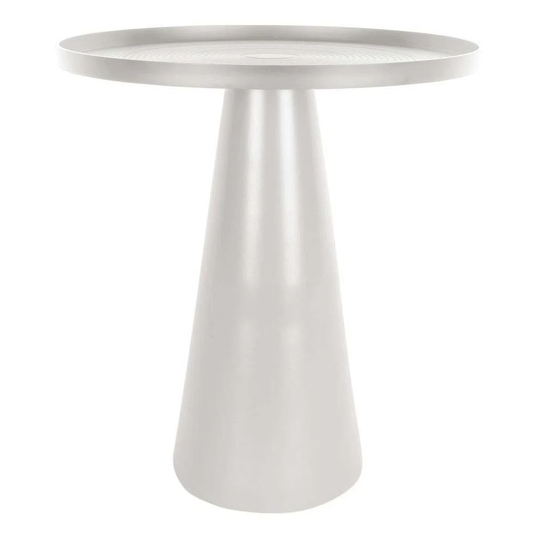 Force Aluminum Side Table 43 X 48.5 Cm Ivory