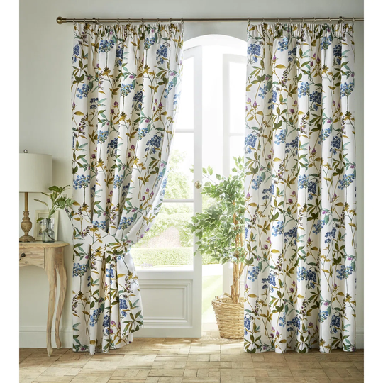 Rosemary Pencil Pleat Room Darkening Curtains