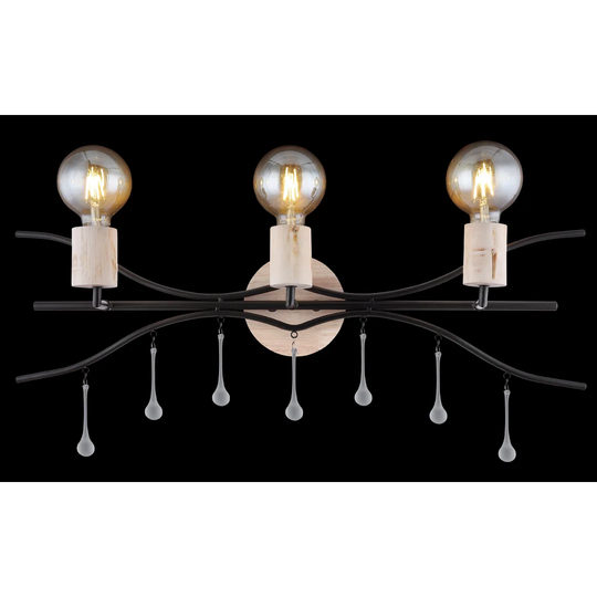 Caille 3 - Light Black Wallchiere