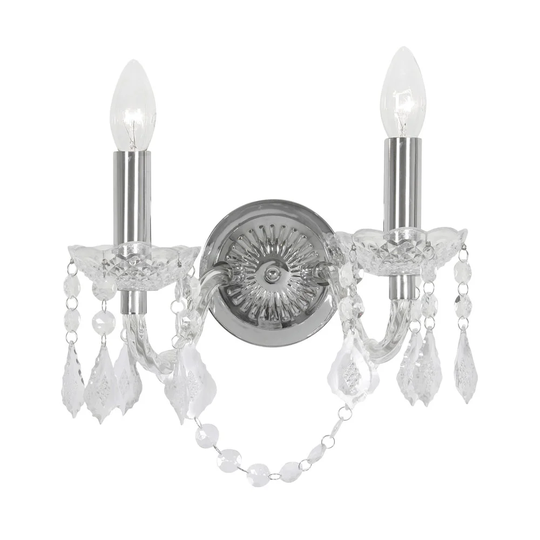 Mimi 2-Light Candle Wall Light