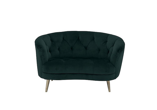 Alexander and James - Soho Fabric Snuggle Chair - Green