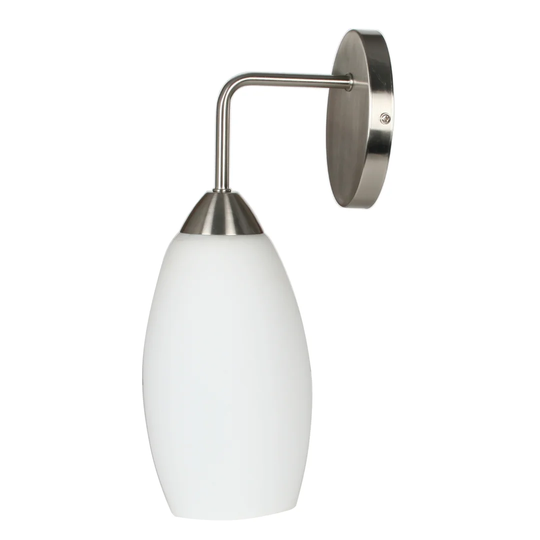 Cowger 1 - Light White Armed Sconce