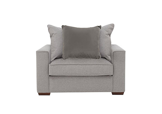 Cory Fabric Scatter Back Chair Bed