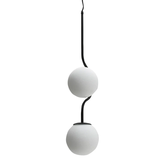 Parren 2 - Light Novelty Modern Linear Pendant with Wrought Iron Accents