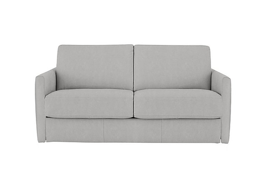 Nicoletti - Alcova 2 Seater Fabric Sofa with Slim Arms - Grey
