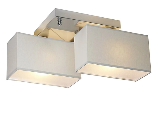 Seaton 2 Light 44cm Semi Flush Mount