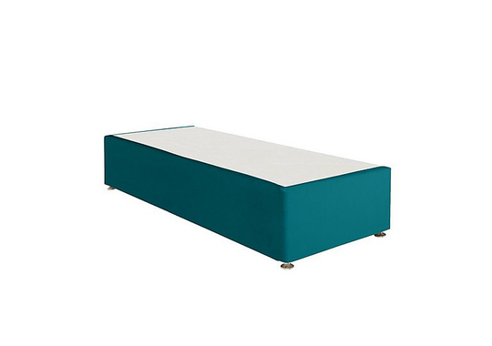 Sleep Story - Divan Base with Drawers - Single - Teal