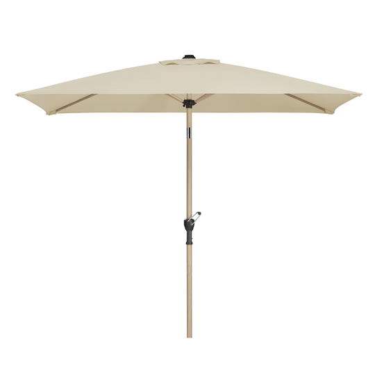 2.3m x 1.5m Rectangular Traditional Parasol