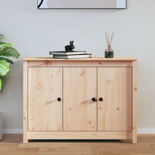 Portillo 100Cm Wide Pine Solid Wood Sideboard