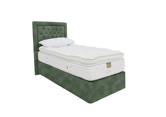 Harrison Spinks - Yorkshire 20,000 Pillow Top Divan Set - Single - Green