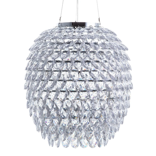 Tomas 1 - Light Crystal Cylinder Pendant