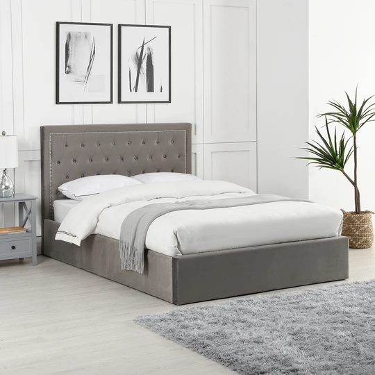 Swanger Upholstered Ottoman Bed