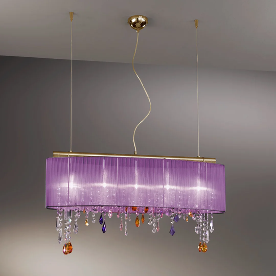 Paralume 5 - Light Kitchen Island Linear Pendant