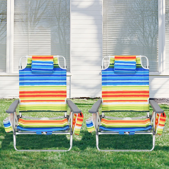Blandy Reclining/Folding Beach Chair