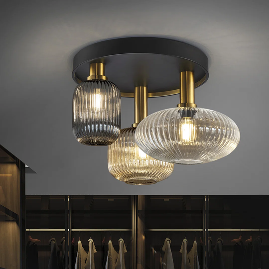 Alonza 3 - Light 56cm Semi Flush Mount