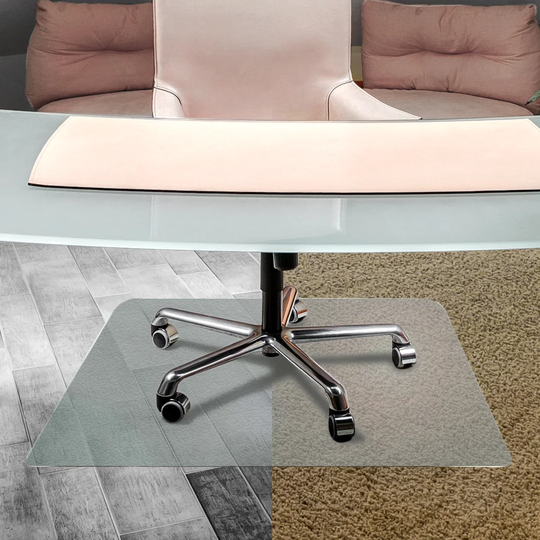 Cleartex Ultimat Anti-Slip Polycarbonate Chair Mat for Hard Floor
