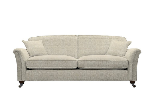 Parker Knoll - Devonshire Grand Classic Back Fabric Sofa - Natural