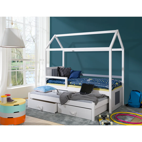 Mounce House Bed with Trundle