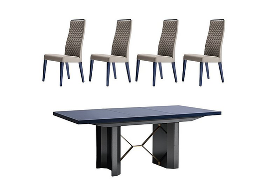 ALF - Oceanum Extending Dining Table and 4 Chairs - 210-cm