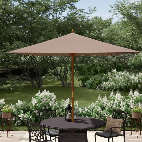 2m x 3m Rectangular Traditional Parasol