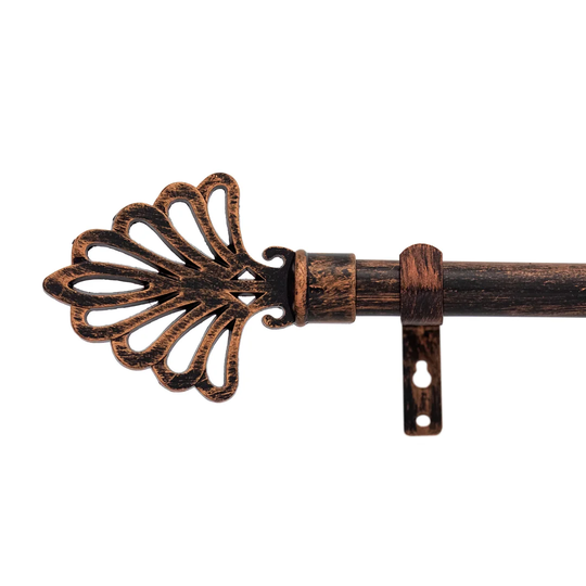 Valetta Double Curtain Pole and Hardware Set