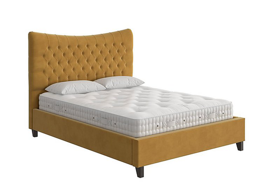 Jessie Bed Frame - Double - Yellow