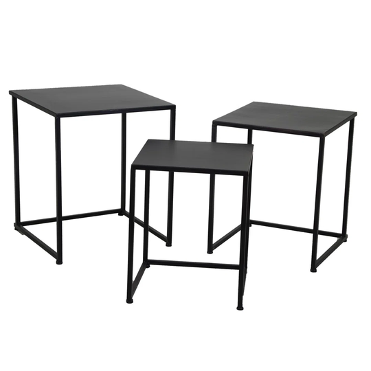Leendert 3 Piece Rectangular Outdoor Dining Table Set
