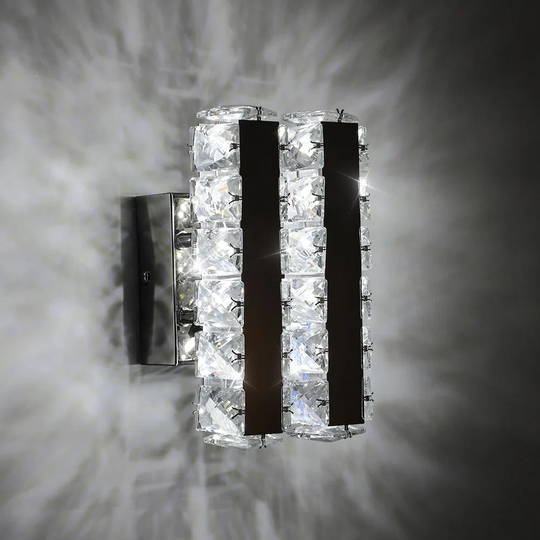 Arnolde 1 - Light LED Black Flush Mounted Sconce