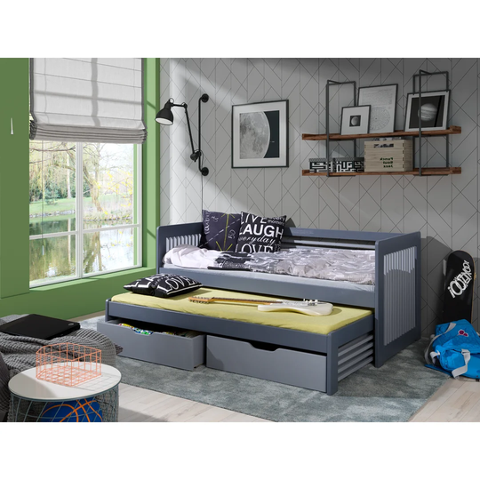Murphey Cabin Bed with Trundle