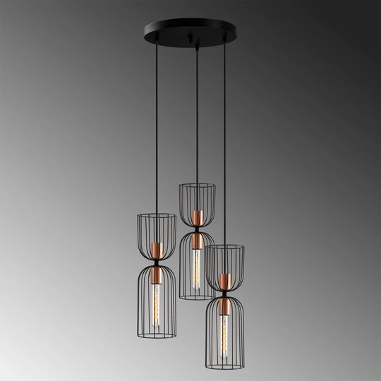 Frerichs 3 - Light Cluster Drum Pendant