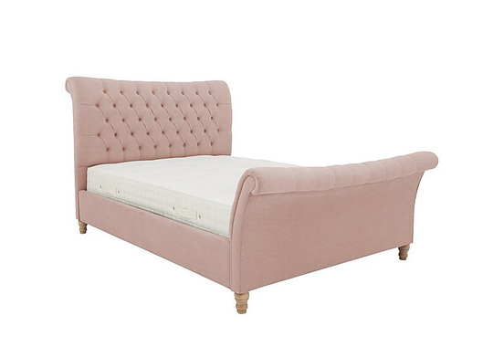 Evie Bed Frame - Small Double - Pink