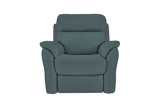 Relax Station Revive Leather Power Recliner Armchair - Green- World of Leather