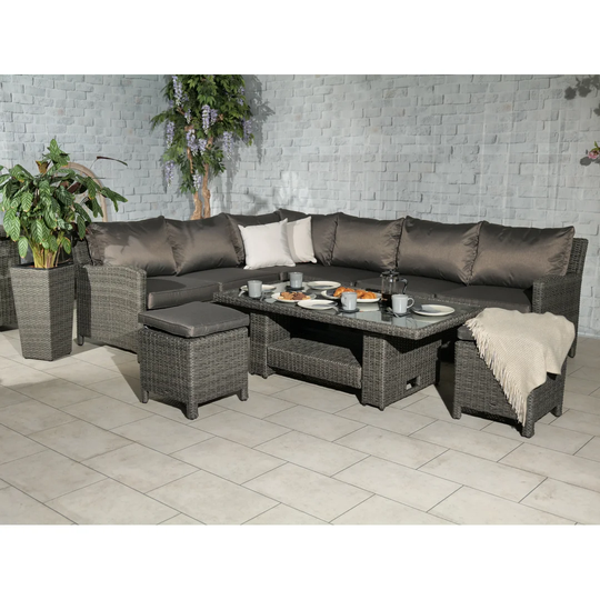 Dinnington 8 Seater Sofa Set with Cushions