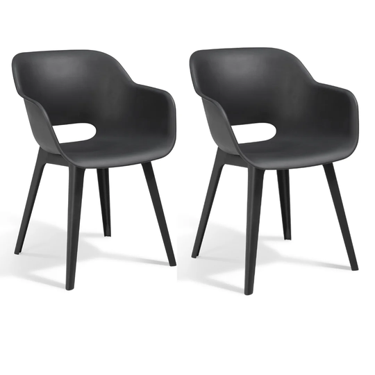 Akola Stacking Patio Dining Chair