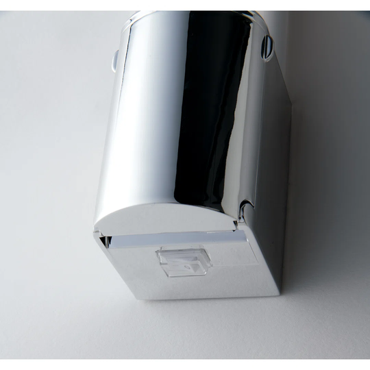 Besender 1-Light LED White Chrome Wall Light