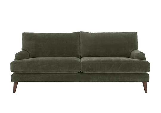 The Lounge Co. - Primrose 4 Seater Fabric Sofa - Green