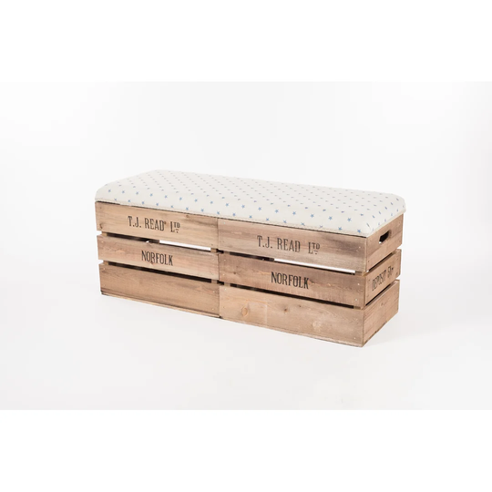 Thelma Wood Storage Bench
