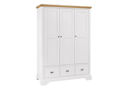 Furnitureland - Emily 3 Door Wardrobe