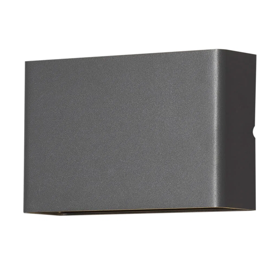 KONSTSMIDE LED Wall Light Chieri 2X6w Anthracite in , 11 H x 6 W