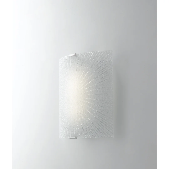 Camm 1- Light LED White Flush Mounted Sconce