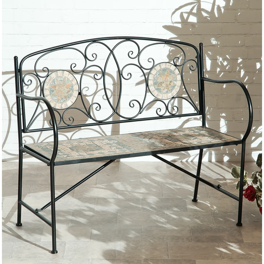 Welty Metal Traditional Bench