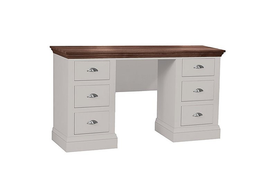 Ottaway Bespoke Double Dressing Table - White