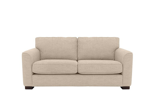 Elora 2 Seater Fabric Sofa - Cream