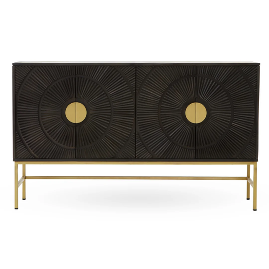 Sana 152 Cm Wide Mango Solid Wood Sideboard
